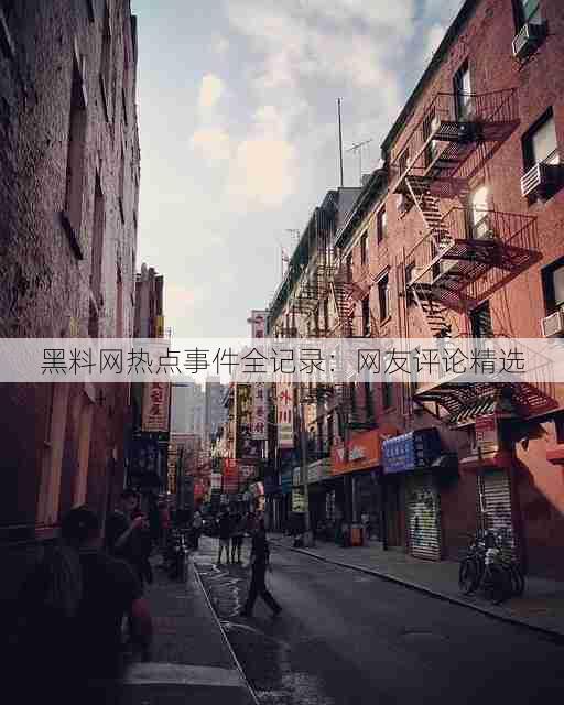黑料网热点事件全记录：网友评论精选