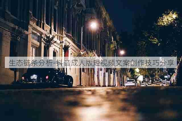 生态链条分析-抖音成人版短视频文案创作技巧分享